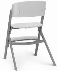 Стільчик для годування Kinderkraft Igee із шезлонгом Calmee Cloudy Grey